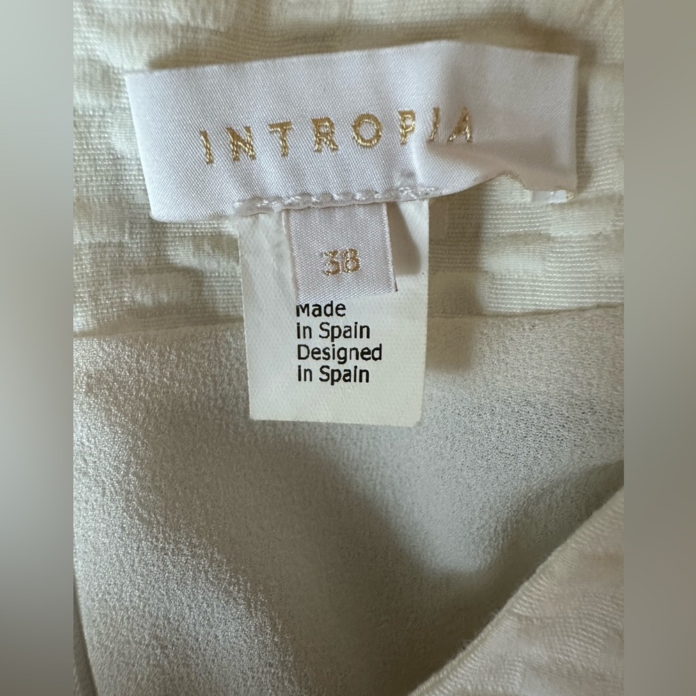 Intropia Structured Textured Sheath Dress EUC - Picture 9 of 13